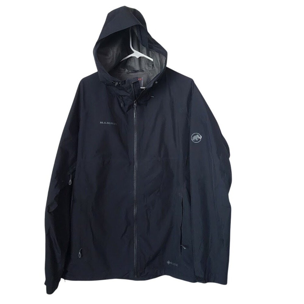 MAMMUT Convey Tour HS Hoodie Shell Jacket Gore-tex in black size L